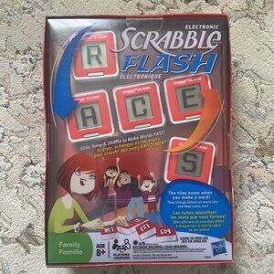 Hasbro Electronic Scrabble Flash Game Brand New 2010